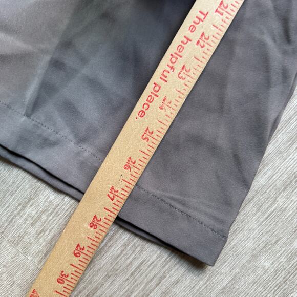 Tronjori Dress Pants Wide Leg Trousers Gray Womens M 28x28 NWT Boho Airy Flowy - Picture 5 of 8